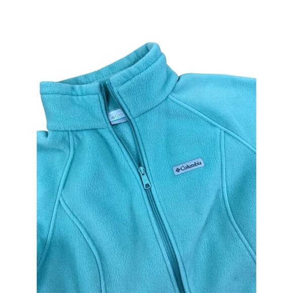 Columbia sage green Benton springs fleece zip up jacket - Picture 3 of 4